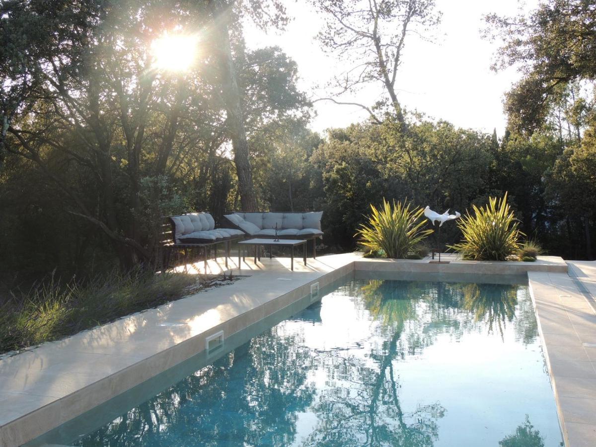 La Villa Kallisté Vacquières Exterior foto